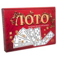 Лото Strateg з дерев'яними фішками українською мовою (30656) 