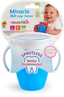  Чашка-непроливайка Munchkin Miracle 360° 207 мл Блакитна (012271) 