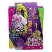 Лялька Barbie Extra з неоново-зеленим волоссям 30 см (HDJ44)