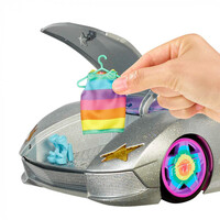 Сріблястий кабріолет Barbie Extra (HDJ47)