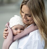 Кенгуру-переноска BeSafe Haven Premium Cloud Leaf, голубой (11009565-CloudPLeaf)