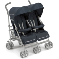 Коляска-трость для двойни CAM TWIN FLIP, синий (850/27)