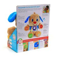 Интерактивная игрушка Fisher-Price Умный щенок Smart Stages, укр. язык (FPN91)