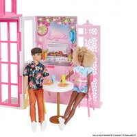 Портативний будиночок Barbie 2-поверховий (HCD47)