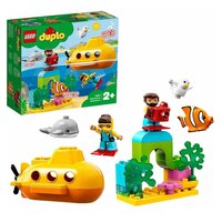 Конструктор LEGO Duplo Пригоди на підводному човні (10910)