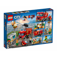 Конструктор LEGO City Пожежа в бургер-барі (60214)
