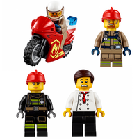 Конструктор LEGO City Пожежа в бургер-барі (60214)