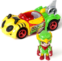 Ігровий набір T-Racers Стрибок Орла, машинка-конструктор, гонщик, аксесуари (PTRSD014IN01)