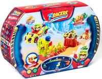 Ігровий набір T-Racers Стрибок Орла, машинка-конструктор, гонщик, аксесуари (PTRSD014IN01)