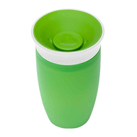 Поильник-непроливайка Munchkin Miracle 360° с крышкой, 296 мл зеленая (051860)