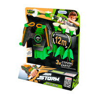 Іграшковий лук на зап'ястя Zing Air Storm Wrist Bow, зелений, 3 стріли (AS140G)