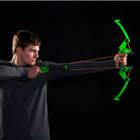 Іграшковий лук з мішенню серії Air Storm BULLZ EYE (зелений, 3 стріли, мішень)