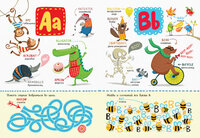 Англійська абетка із завданнями (С869001Р)