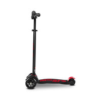 Самокат MICRO серії Maxi PRO Deluxe" - Чорний/червоний" (MMD087)