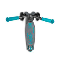 Самокат Micro серії Maxi PRO Deluxe сірий/аква (MMD088)