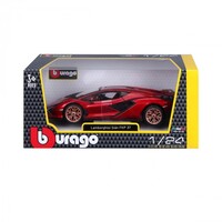 Автомодель Bburago Lamborghini SIÁN FKP 37, в асорт. зелений металік, червоний металік, 1:24 (18-21099)