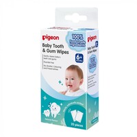 Салфетки для молочных зубов и десен Pigeon 20 шт