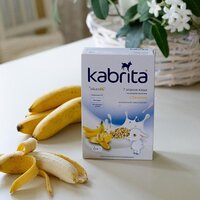 Каша Kabrita 7 злаков на основе козьего молока с бананом