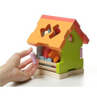 Дерев'яний сортер Cubika Будиночок LS-1 (11599)