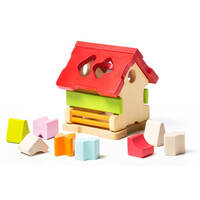 Дерев'яний сортер Cubika Будиночок LS-1 (11599)