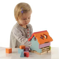 Дерев'яний сортер Cubika Будиночок LS-1 (11599)