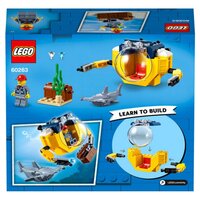 Конструктор LEGO City Океан: міні-субмарина (60263)
