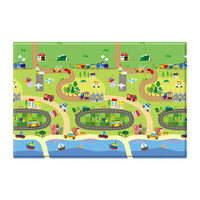 Дитячий килимок BabyCare Happy Village, 1850х1250х12 мм (90376)