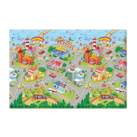 Детский коврик BabyCare Zoo Town, 1850 х 1250 х 12 мм (90374)