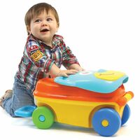 Дитяча дорожня валіза-каталка BKids Ведмежа (021105037630)