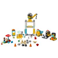 Конструктор LEGO Duplo Підйомний кран і будівництво (10933)