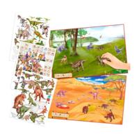 Альбом із наклейками Dino World Створи свій Діно зоопарк (410920)