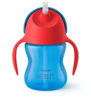 Поїльник Philips AVENT з трубочкою 200 мл 9 міс+ Синій (SCF796/01) 
