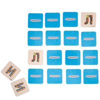 Настільно-друкована гра The Brainy Band Звіролітери (4820219540304)