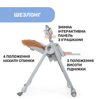 Стільчик для годування Chicco Polly Magic Relax (79502.61)