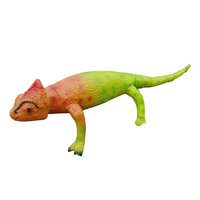 Іграшка Lanka Novelties Хамелеон червоний, 40 см (21643) 