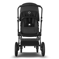 Универсальная коляска Bugaboo Fox 3 2 в 1, BLACK/MIDNIGHT BLACK, черное шасси/черный текстиль