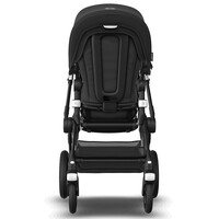 Универсальная коляска Bugaboo Fox 3 2 в 1, BLACK/MIDNIGHT BLACK, черное шасси/черный текстиль