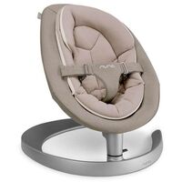 Шезлонг-гойдалка Nuna Leaf Grow Biscotti з іграшковою дугою, бежевий (SE10306BISGL)