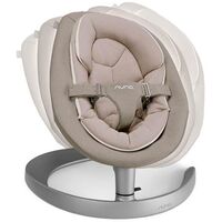 Шезлонг-гойдалка Nuna Leaf Grow Biscotti з іграшковою дугою, бежевий (SE10306BISGL)