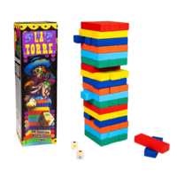 Настільна гра Strateg La Torre Джанга, 54 бруска, українською мовою (30758) 