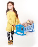  Іграшка ТехноК Колиска рожева (4524) 