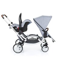 Дитяча прогулянкова коляска для двійні ABC Design Zoom Sheep (71311/605)