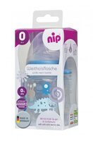 Бутылочка Nip с широким горлышком 150 мл. и соской для мальчика
