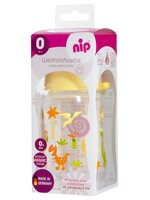 Бутылочка Nip с широким горлышком 260 мл. и соской