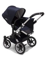 Універсальна коляска 2 в 1 Bugaboo Donkey 3 Classic Mono Alu / Dark Navy, темно-синій (180154AA01)