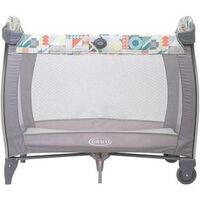 Манеж-кровать Graco Contour Electra цвет Patchwork, серый (9D899PTWEU)