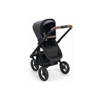 Универсальная коляска 2 в 1 Neonato Puro Urban серый Royal на черном шасси, надувные колеса (N900-72/A)