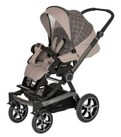 Універсальна коляска Hartan 2 в 1 Xperia GTS Beige Check, бежевий в клітинку (2304123612)