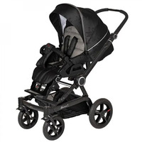 Універсальна коляска Hartan 2 в 1 Xperia GTS Black Check, темно-сірий (2304123618)