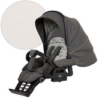 Универсальная коляска Hartan 2 в 1 VIP GTS Flower Stripes, антрацит (2326141407-1)
